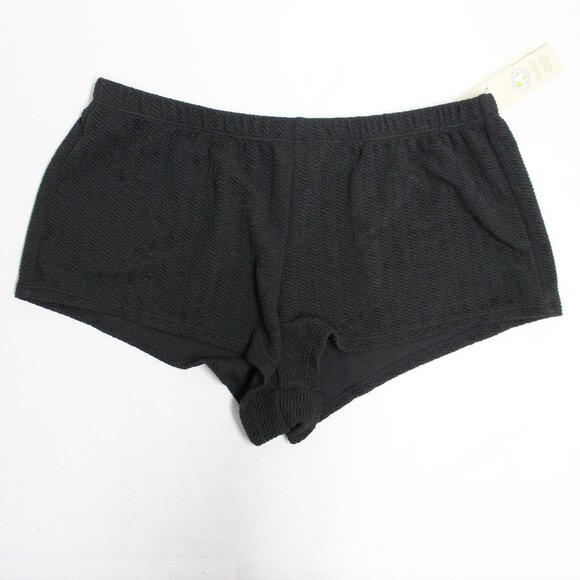 No Boundaries Small 4-6 Black Elastic Waistband Swim Boyshorts - Picture 1 of 6
